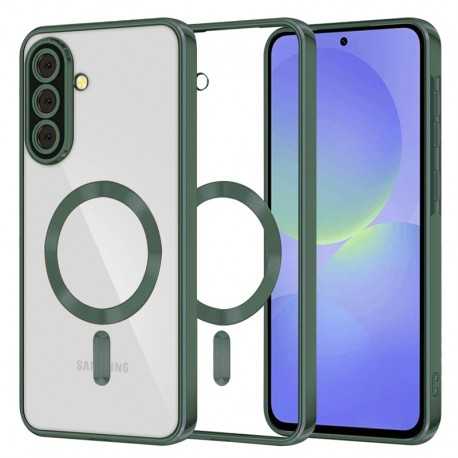 Techsuit Luxury Crystal MagSafe pro Samsung Galaxy A36 5G / A56 5G zelený