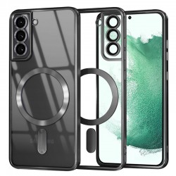 Techsuit Luxury Crystal MagSafe pro Samsung Galaxy S22 Plus 5G černý