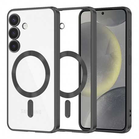 Techsuit Luxury Crystal MagSafe pro Samsung Galaxy S24 černý