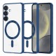 Techsuit Luxury Crystal MagSafe pro Samsung Galaxy S24 modrý