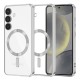 Techsuit Luxury Crystal MagSafe pro Samsung Galaxy S24 Plus stříbrný