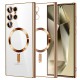 Techsuit Luxury Crystal MagSafe pro Samsung Galaxy S24 Ultra zlatý