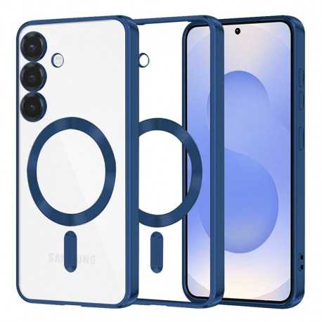 Techsuit Luxury Crystal MagSafe pro Samsung Galaxy S25 modrý