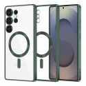 Techsuit Luxury Crystal MagSafe pro Samsung Galaxy S25 Ultra zelený