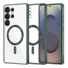 Techsuit Luxury Crystal MagSafe pro Samsung Galaxy S25 Ultra zelený