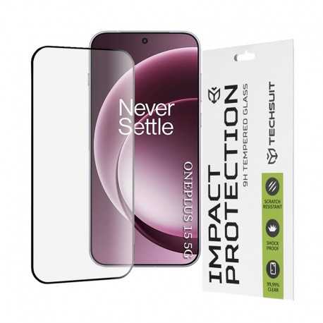 Techsuit 111D Full Cover ochranné tvrzené sklo pro OnePlus 15 černé