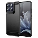 Silikonové pouzdro Carbon Case pro Motorola Edge 70 černé