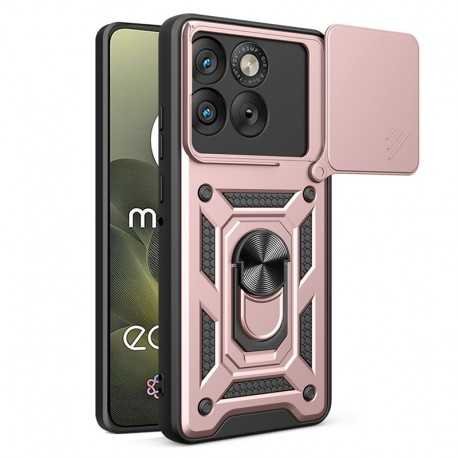 Techsuit CamShield Pro odolné pouzdro pro Motorola Edge 70 růžové