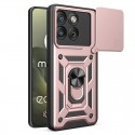 Techsuit CamShield Pro odolné pouzdro pro Motorola Edge 70 růžové
