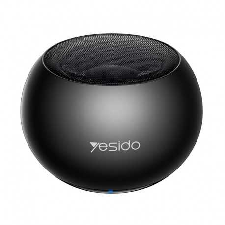 Yesido YSW33 hliníkový bezdrátový reproduktor Bluetooth 5.0 černý