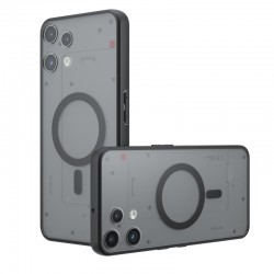 Zadní kryt Techsuit PureFrost MagSafe pro Nothing Phone 3a Lite černý