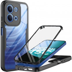 ColorVerse360 odolné pouzdro + tvrzené sklo pro Xiaomi Redmi 15C černé