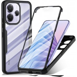 ColorVerse360 odolné pouzdro + tvrzené sklo pro Xiaomi Redmi Note 14 5G černé