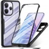 ColorVerse360 odolné pouzdro + tvrzené sklo pro Xiaomi Redmi Note 14 5G černé