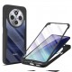 ColorVerse360 odolné pouzdro + tvrzené sklo pro Xiaomi Redmi 14C / Poco C75 černé
