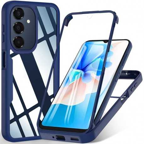 ColorVerse360 odolné pouzdro + tvrzené sklo pro Samsung Galaxy A16 4G / A16 5G modré