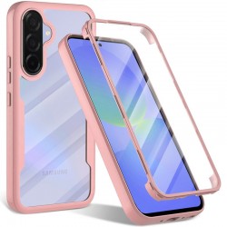 ColorVerse360 odolné pouzdro + tvrzené sklo pro Samsung Galaxy A36 4G / A56 5G růžové
