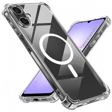 Silikonové pouzdro AntiShock MagSafe pro Samsung Galaxy A07 čiré