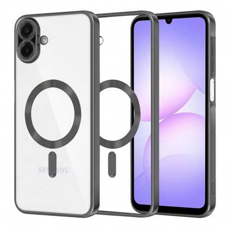 Techsuit Luxury Crystal MagSafe pro Samsung Galaxy A07 černý