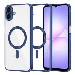 Techsuit Luxury Crystal MagSafe pro Samsung Galaxy A07 modrý