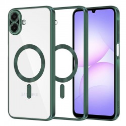 Techsuit Luxury Crystal MagSafe pro Samsung Galaxy A07 zelený