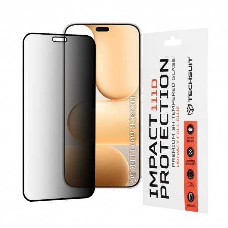 Techsuit 111D Anti-Spy zatmavovací tvrzené sklo 9H pro Honor 600 Lite