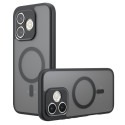 Zadní kryt Techsuit PureFrost MagSafe pro Honor 600 Lite černý