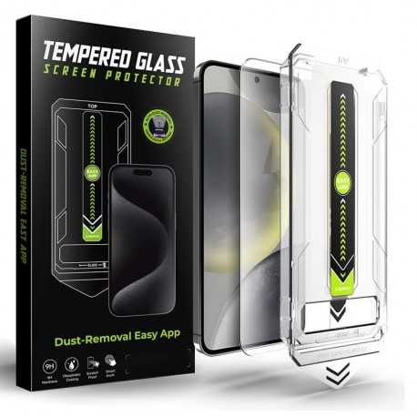 Tvrzené sklo s aplikátorem TitanGlass CrystalHD pro Samsung Galaxy S26