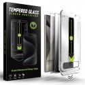 Zatmavovací tvrzené sklo s aplikátorem TitanGlass CrystalHD 2-pack pro Samsung Galaxy S26