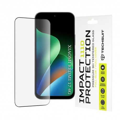 111D Full Cover ochranné tvrzené sklo pro Xiaomi Redmi 17 černé