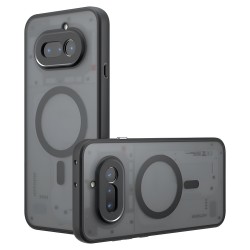 Zadní kryt Techsuit PureFrost MagSafe pro Nothing Phone (4a) černý