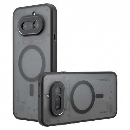 Zadní kryt Techsuit PureFrost MagSafe pro Nothing Phone (4a) černý