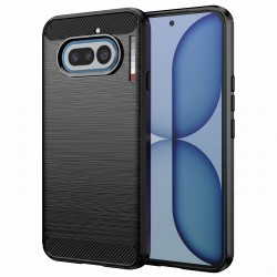 Silikonové pouzdro Carbon Case pro Nothing Phone (4a) černé
