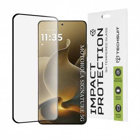 111D Full Cover ochranné tvrzené sklo pro Motorola Signature černé