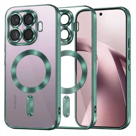Techsuit Luxury Crystal MagSafe pro Xiaomi 17T zelený