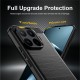 Silikonové pouzdro Carbon Case pro Xiaomi 17T Pro černé
