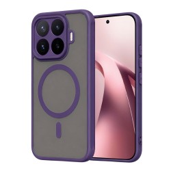 Pouzdro Techsuit HaloFrost II MagSafe pro Xiaomi 17T Pro fialové
