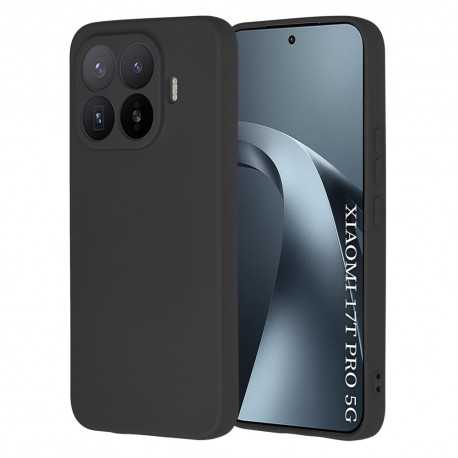 Techsuit silikonové pouzdro pro Xiaomi 17T Pro černé