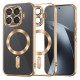 Techsuit Luxury Crystal MagSafe pro Xiaomi 17T Pro zlatý