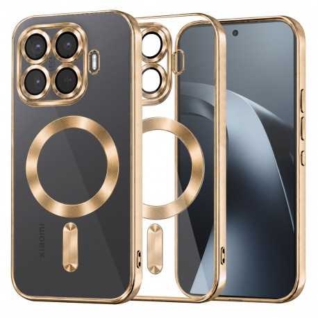 Techsuit Luxury Crystal MagSafe pro Xiaomi 17T Pro zlatý