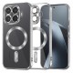 Techsuit Luxury Crystal MagSafe pro Xiaomi 17T Pro stříbrný