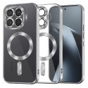 Techsuit Luxury Crystal MagSafe pro Xiaomi 17T Pro stříbrný