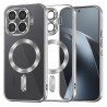 Techsuit Luxury Crystal MagSafe pro Xiaomi 17T Pro stříbrný