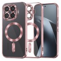 Techsuit Luxury Crystal MagSafe pro Xiaomi 17T Pro růžový