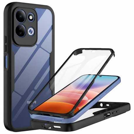 ColorVerse360 odolné pouzdro + tvrzené sklo pro Xiaomi Redmi 17 4G / Redmi 17 5G černé