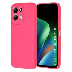 Techsuit silikonové pouzdro pro Xiaomi Redmi 17 4G / Redmi 17 5G růžové