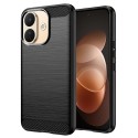 Silikonové pouzdro Carbon Case pro Xiaomi Redmi Note 17 Pro 5G černé