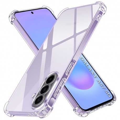 Silikonové pouzdro AntiShock pro Samsung Galaxy A57 5G čiré