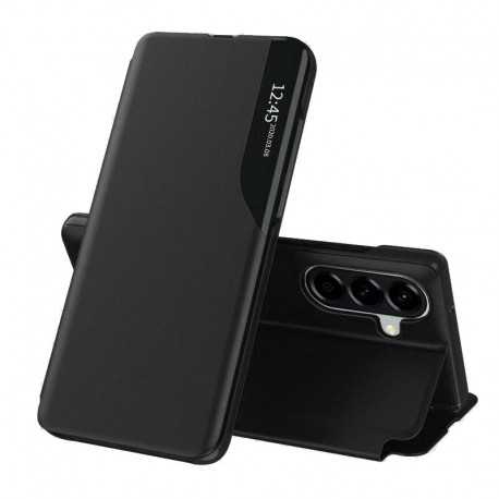 Flipové pouzdro Eco Leather View Case pro Samsung Galaxy A57 5G černé