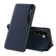 Flipové pouzdro Eco Leather View Case pro Samsung Galaxy A57 5G modré